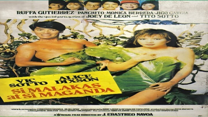VIC SOTTO & ALICE DIXSON | SI MALAKAS AT SI MAGANDA (1990) FULL MOVIE