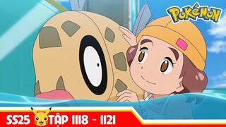 Review phim Pokemon SS25 TẬP 1118 - 1121 I  lần hiếm hoi Gô thi đấu pokemon.