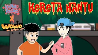 Kereta Hantu ft. Wowo dan teman teman I Kartun Horor Lucu