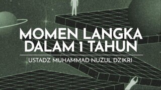 MOMEN LANGKA DALAM 1 TAHUN