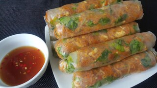 Cách làm BÌ CUỐN CHAY ngon tại nhà