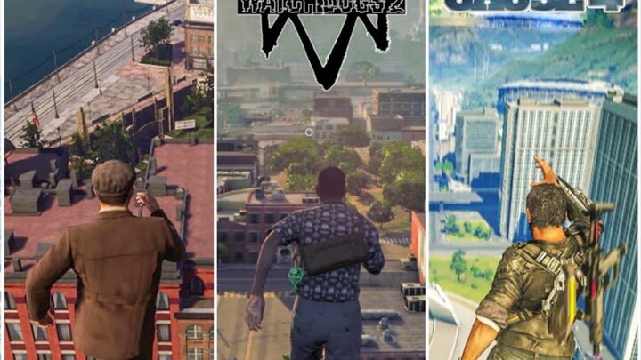 Major works [Leap of Faith] - open world game charm