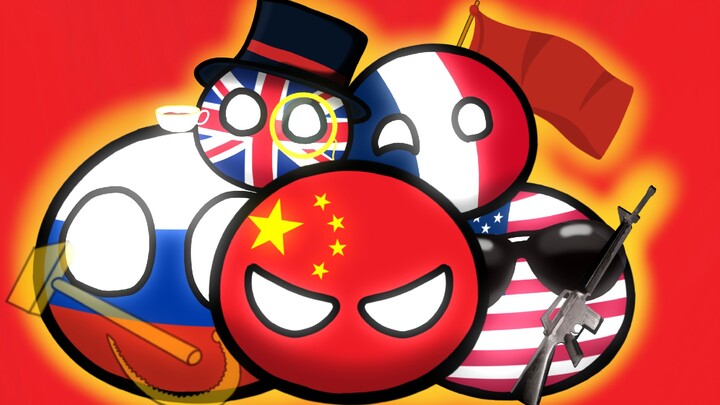 【Polandball/meme】The sense of oppression from the five permanent members of the United Nations The O