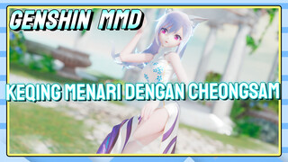 [Genshin, MMD] Keqing menari dengan cheongsam