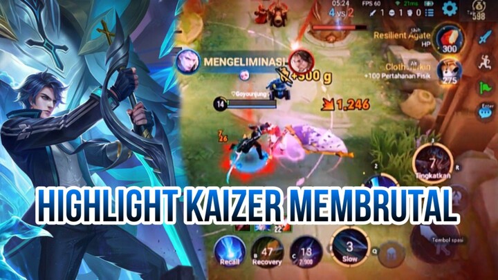 HIGHLIGHT KAIZER MEMBRUTAL