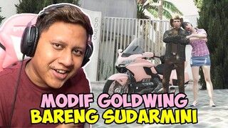 MODIF PINK HONDA GOLDWING! - GTA V Roleplay