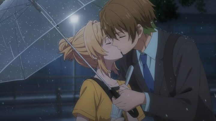Azusa x Yuu  Under the Same Umbrella  My Awkward Senpai
