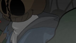 Frisk encounters Siren Head Sans animation