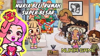 NURIA BELI RUMAH SUPER MEWAH & BESAR BANGET 😅 YANG ADA DI AVATAR WORLD #nuriagame