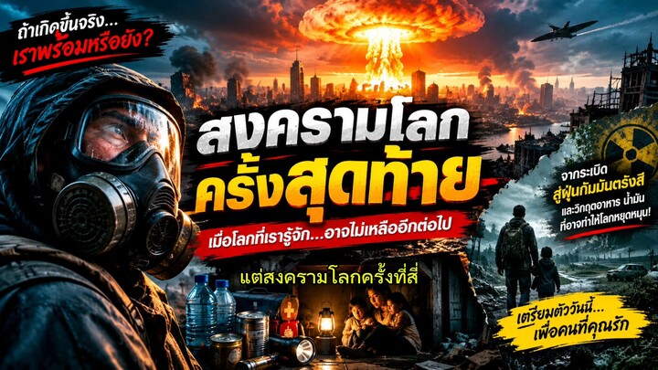เตรียมรับมือ… “สงครามโลกครั้งสุดท้าย”