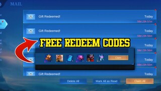 NEW!  FREE REDEEM CODE  MOBILE LEGENDS - MLBB REDEEM CODES 2022