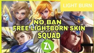 FREE 5 LIGHTBURN SKIN SCRIPT - 2021 / No Ban / Mobile Legends