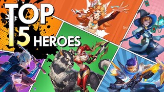 Top 15 Best Heroes To Solo Rank Up (Season 30) | Mobile Legends
