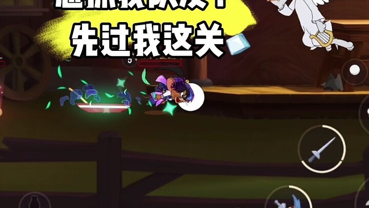 Tom and Jerry Mobile: Want to catch my teammates? Go over my body first