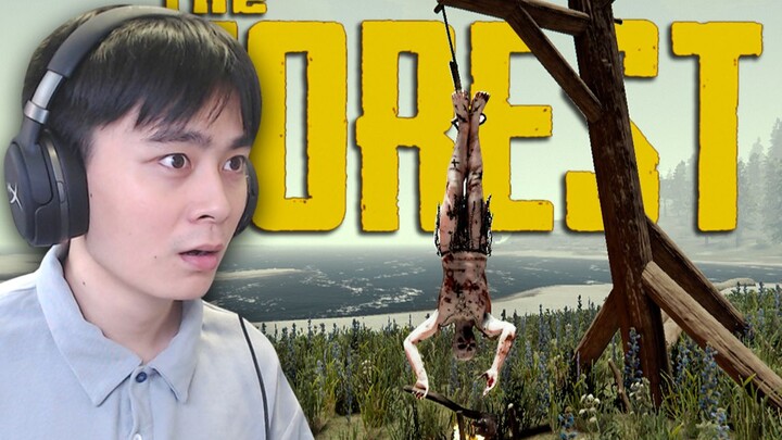 We encountered a savage on a deserted island! And then we captured him!