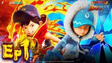EP01 - Boboiboy Galaxy Baraju | Sehangat Bara, Sedingin Salju