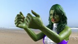 She Hulk Hand Transformation