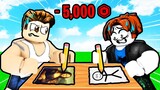 Can I WIN THE MOST EXPENSIVE DRAWING COMPETITION? - Roblox Please Steal