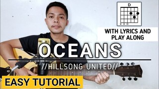 Oceans(Where Feet May Fail) - Hillsong United | Guitar Tutorial | Fellow Sheep Ricky