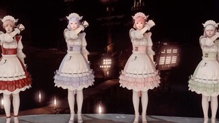 【FF14/猫娘】异界遗构希尔科斯孪晶塔穷鬼乱跳版