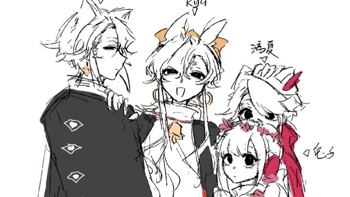 【光遇】四个对家姐