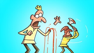 The THIEF | Cartoon Box 246 by FRAME ORDER | Funny Cartoons