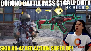 BORONG BATTLE PASS S1 CALL OF DUTY MOBILE - DAPAT SKIN AK-47 SUPER KEREN!