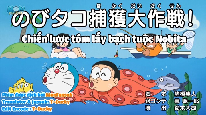 Doraemon VIET SUP Tập 736 Chiến Lược Tóm Lấy Bạch Tuộc Nobita Camera Đảo Ngược Tình Thế