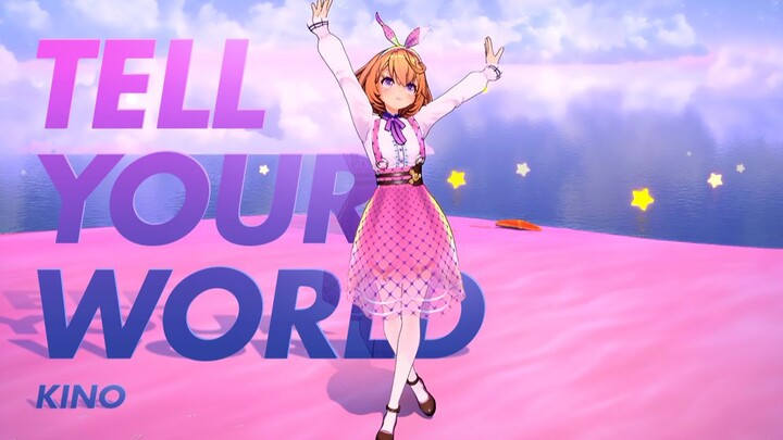 【Gino kino】Astaga! Di tahun 2021 masih ada yang menari lagu "Tell Your World"!