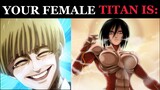 Yelena Becoming Canny Attack On Titan (Your Female Titan Is)