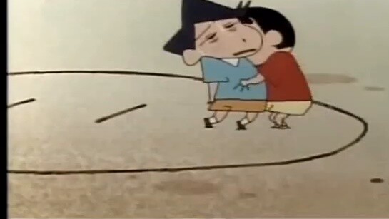 [Crayon Shin-chan clip] Shin-chan and Kazama are having a lot of fun