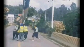 泉州，40米大刀正在发货