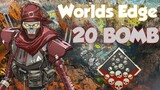 REVENANT ON WORLDS EDGE IS UNFAIR! | 20 Bomb (Apex Legends Season 13)
