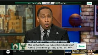 Stephen A. Smith claims Giannis is the most significant difference-maker in Celtics-Bucks series