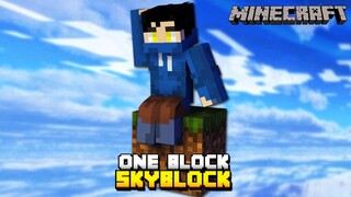 I Survive Minecraft with ONLY ONE DIRT BLOCK | Filipino Plays One Block Skyblock #1