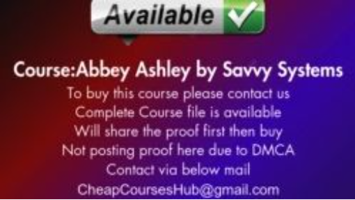 Abbey Ashley – Savvy System