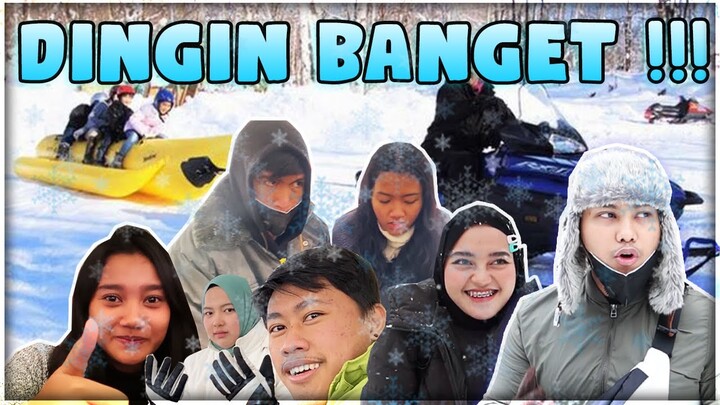 NYOBAIN BANANA BOAT SALJU - SERU BANGET !!!