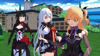 Sự hợp tác tuyệt vời giữa Genshin Impact và Honkai Impact 3