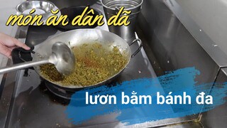 Cách Nấu Lươn Bằm Xúc Bánh Đa, Ngon Tét Nách | Cách Làm Món Nhậu Đồng Quê | Anh Lee BTR