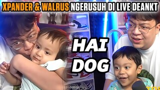 XANDER WALTER NGERUSUH DI LIVE DEANKT