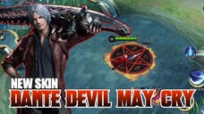 NEW UPDATE‼️BEGINI JADINYA JIKA DANTE DARI DEVIL MAY CRY ADA DI MLBB