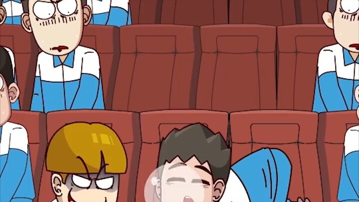 Trying to be the center of attention, but always unexpectedly #funny#anime