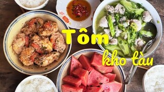 TÔM KHO TÀU - Mùi vị quê hương nay ít người còn nhớ | Đặc sản miền sông nước