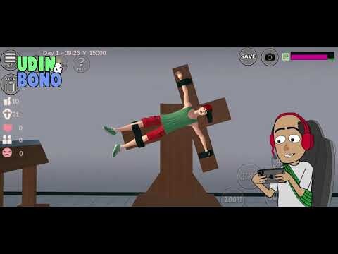 Udin Bar Bar di Markas Yakuza Himawari - Sakura School Simulator - Udin