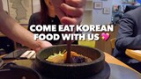Come eat authentic Korean food with us at Maru 💖 | K-foodies