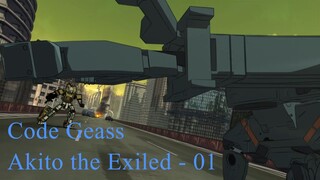 Code Geass - Akito the Exiled - EP01