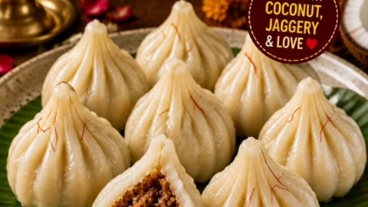 Soft & Sweet MODAK 😍 | Ganesh Chaturthi Special | Easy Homemade Modak Recipe 🙏✨