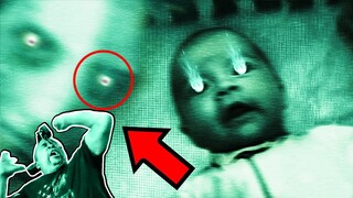 Top 10 SCARY Ghost Videos To Make you CLOSE THE APP Reaction!