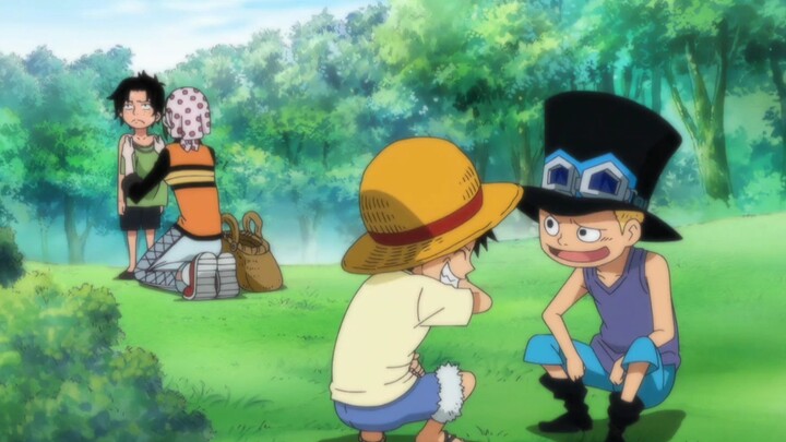 Luffy Is Sabo hồi nhỏ quá đáng yêu