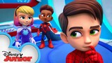WEB-STER | Marvel's Spidey and His Amazing Friends | @Disney Junior  @Marvel HQ